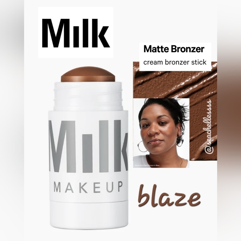 Blaze | Multi-Use Matte Cream Bronzer Stick | Milk Makeup | Brand New in Box